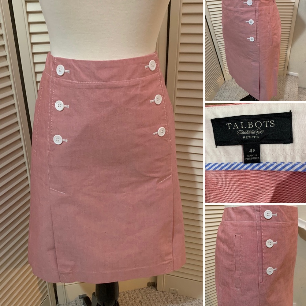 Talbots 4P Nautical Skirt